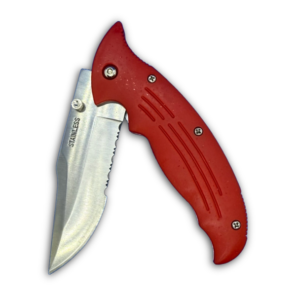 YK 512RD - 8" Vintage Red Manual Folder ***CLOSEOUT ITEM** - Image 2