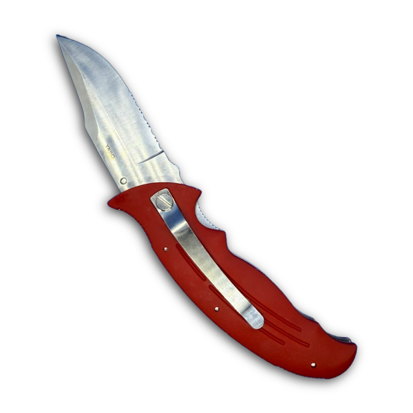 YK 512RD - 8" Vintage Red Manual Folder ***CLOSEOUT ITEM** - Image 3