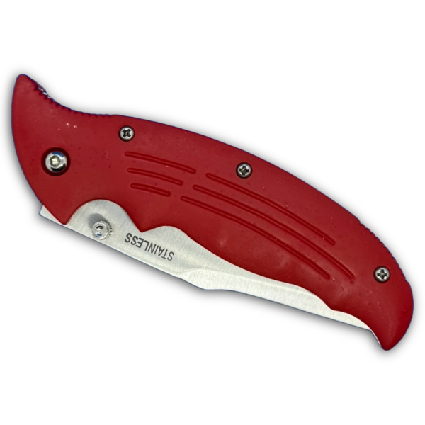 YK 512RD - 8" Vintage Red Manual Folder ***CLOSEOUT ITEM** - Image 4