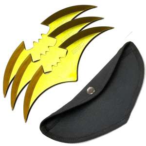 Z-1014-GD-3 - 3pc Bat Throwing Blades
