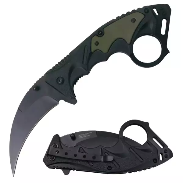 SJ-1017-GG10 - Spring Assisted Karambit