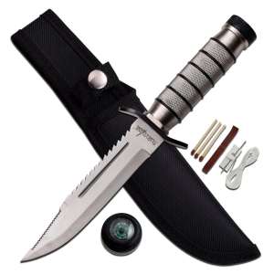 HK 695 - 9.5" Survivor Fixed Blade Knife