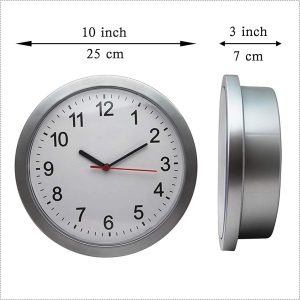 JB 4985 - Wall Clock With Hidden Safe