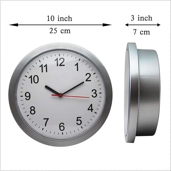 JB 4985 - Wall Clock With Hidden Safe
