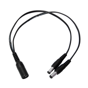 DC Power Splitter - 1 Female to 2 Male