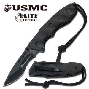 M A1024 - USMC Tactical Spring Assisted Knife