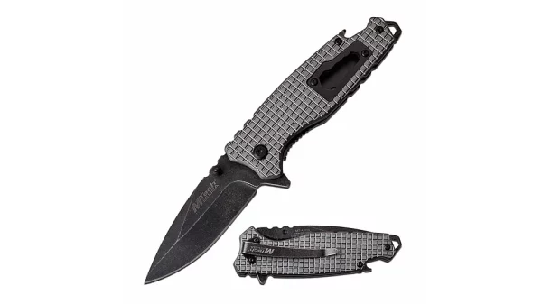 MT-A1014GY - MTech 7.5" Spring Assisted Knife Gray