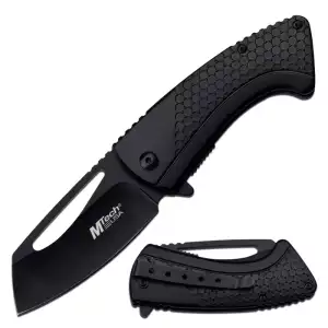 MT-A1197BK - MTech Spring Assisted Knife Sheepsfoot Knife