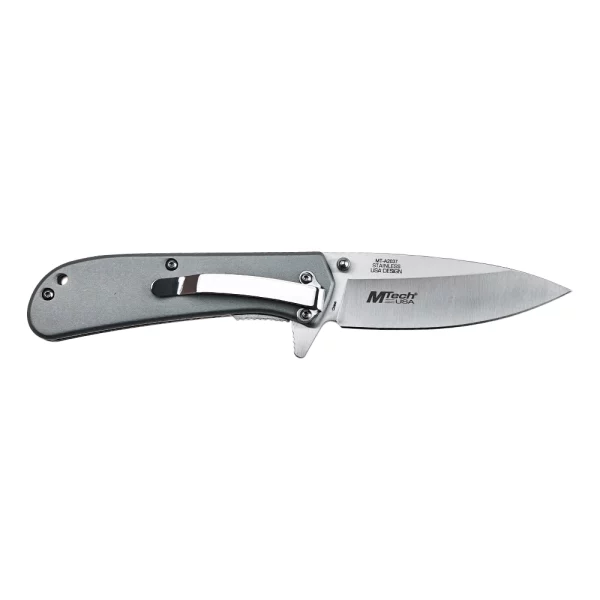 MT-A2037GY - Mtech 7.5" Spring Assisted Knife - Image 3