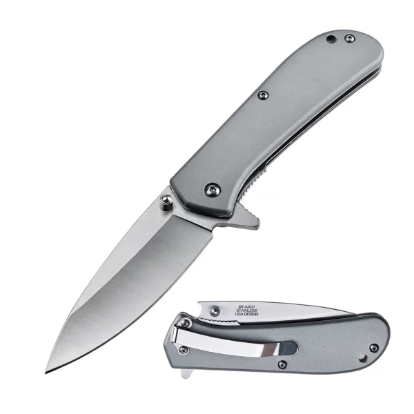 MT-A2037GY - Mtech 7.5" Spring Assisted Knife