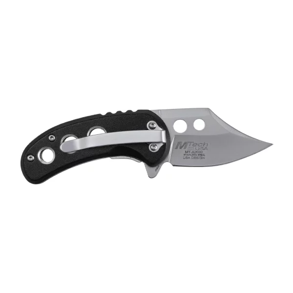MT-A2039BK - MTech Spring Assisted Knife Black - Image 3