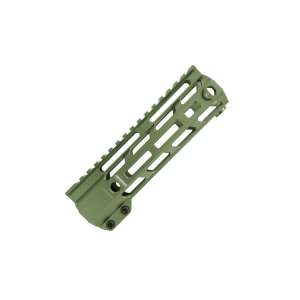 XTS-ADZ07-OD - 7" Anodized M-Lok Rail Adz-Alpha OD Green