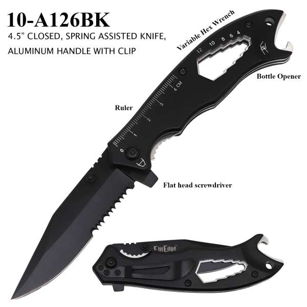 SPRING ASSISTED KNIFE
