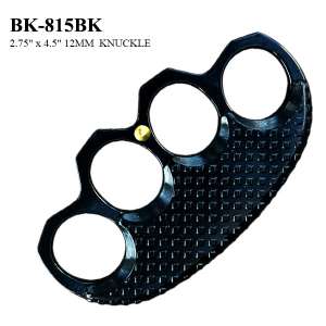 BK-815BK  BLACK KNUCKLE – WITH GRIP (2.75″ x 4.5″)