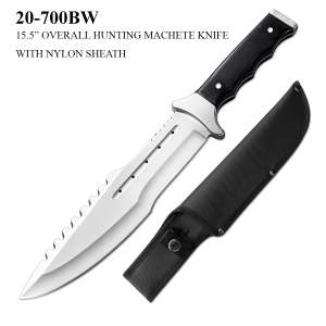 15.5" sawback machete