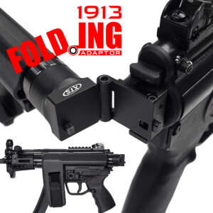 XTS-1913FLDA - 1913 Folding Buffer Tube Brace/Stock Adaptor