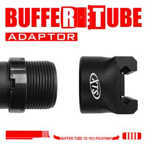 XTS-1913FIXA - 1913 Fixed Buffer Tube Brace/Stock Adaptor *PRE-ORDER*