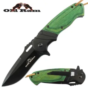 OR-0131BGN 8" Spring Assisted Knife