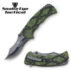 SE-1267CM3 CAMO SPRING ASSISTED KNIFE