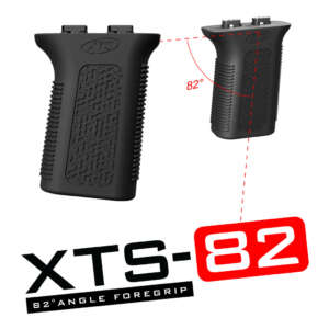 XTS-82MI - Short 82 Degree Angle Foregrip Black